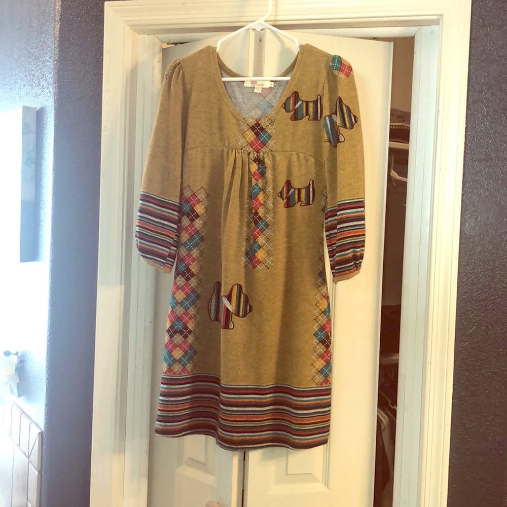 Fun print dress